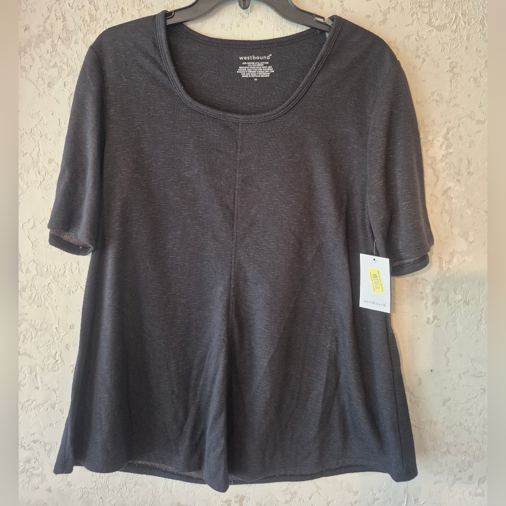 Westbound Black Women's Casual Top, Size M